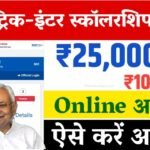 Bihar Board 10th 12th Scholarship Apply 2026